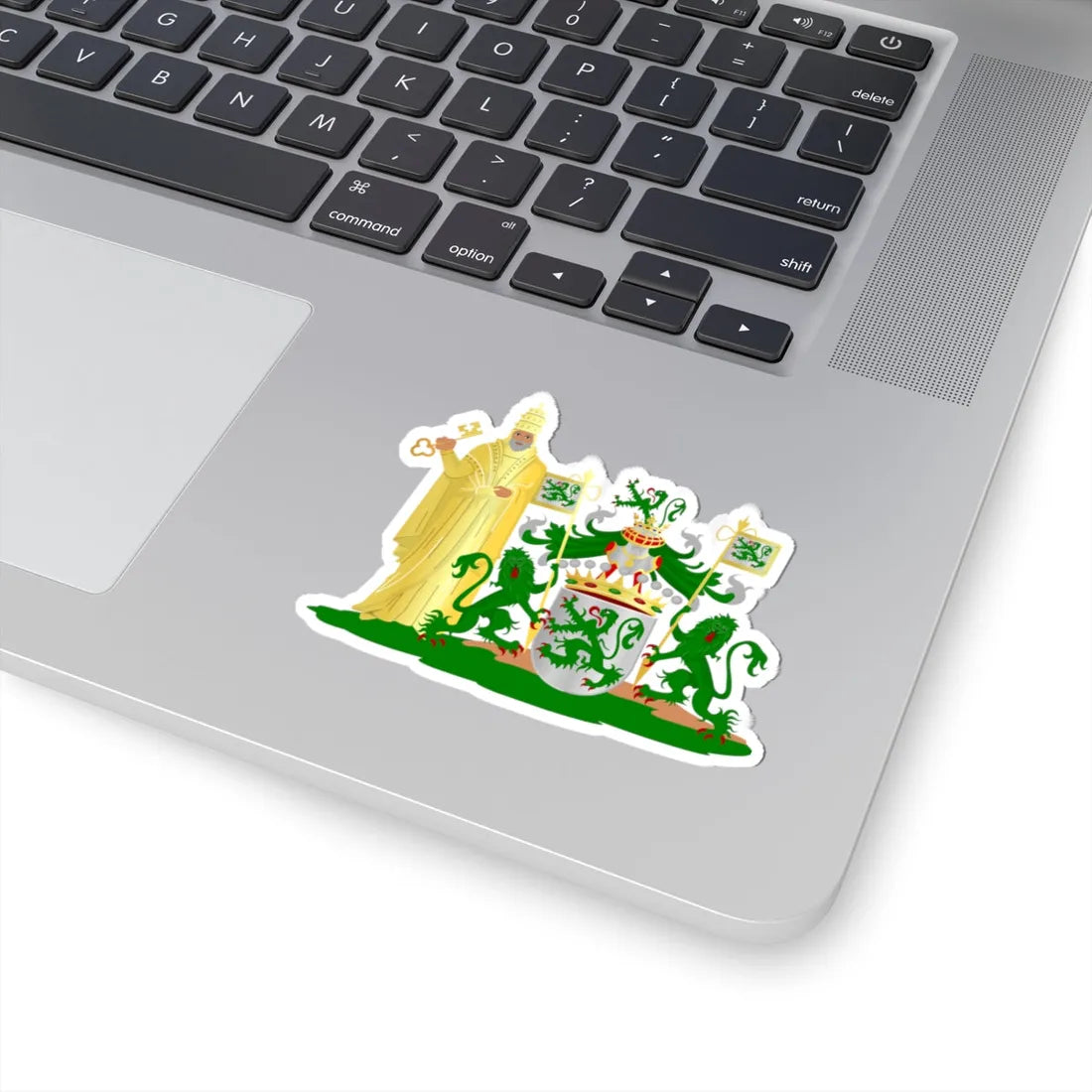 Hamoir wapen (Belgium) (Coat of Arms) STICKER Vinyl Kiss-Cut Decal - The Sticker Space