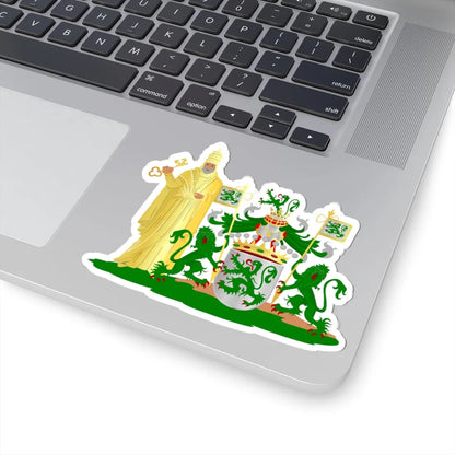 Hamoir wapen (Belgium) (Coat of Arms) STICKER Vinyl Kiss-Cut Decal - The Sticker Space