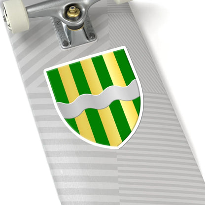 Hamois wapen (Belgium) (Coat of Arms) STICKER Vinyl Kiss-Cut Decal - The Sticker Space