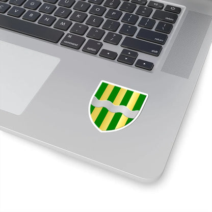 Hamois wapen (Belgium) (Coat of Arms) STICKER Vinyl Kiss-Cut Decal - The Sticker Space