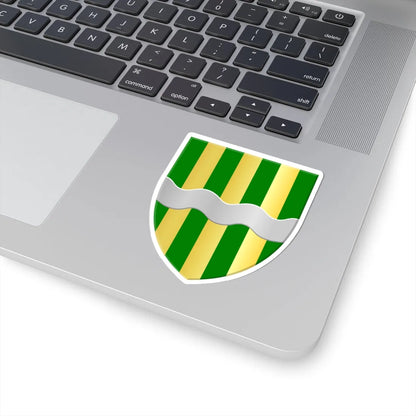 Hamois wapen (Belgium) (Coat of Arms) STICKER Vinyl Kiss-Cut Decal - The Sticker Space