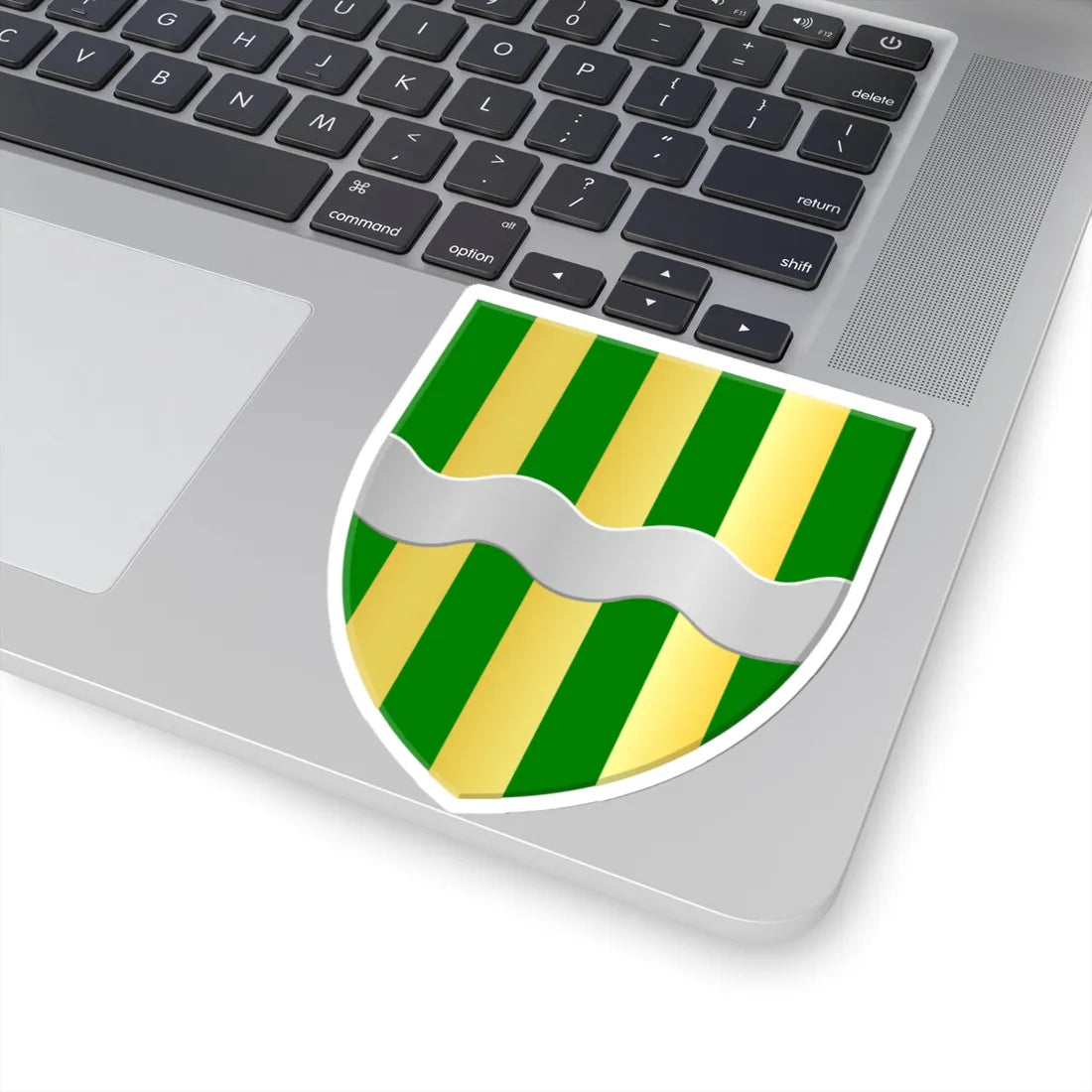 Hamois wapen (Belgium) (Coat of Arms) STICKER Vinyl Kiss-Cut Decal - The Sticker Space