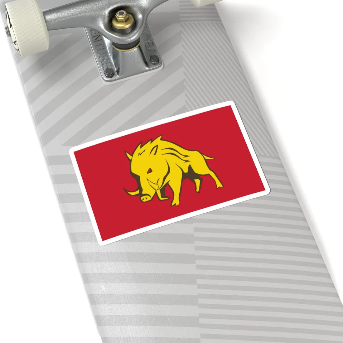 Hampshire hog flag (England) STICKER Vinyl Kiss-Cut Decal - The Sticker Space