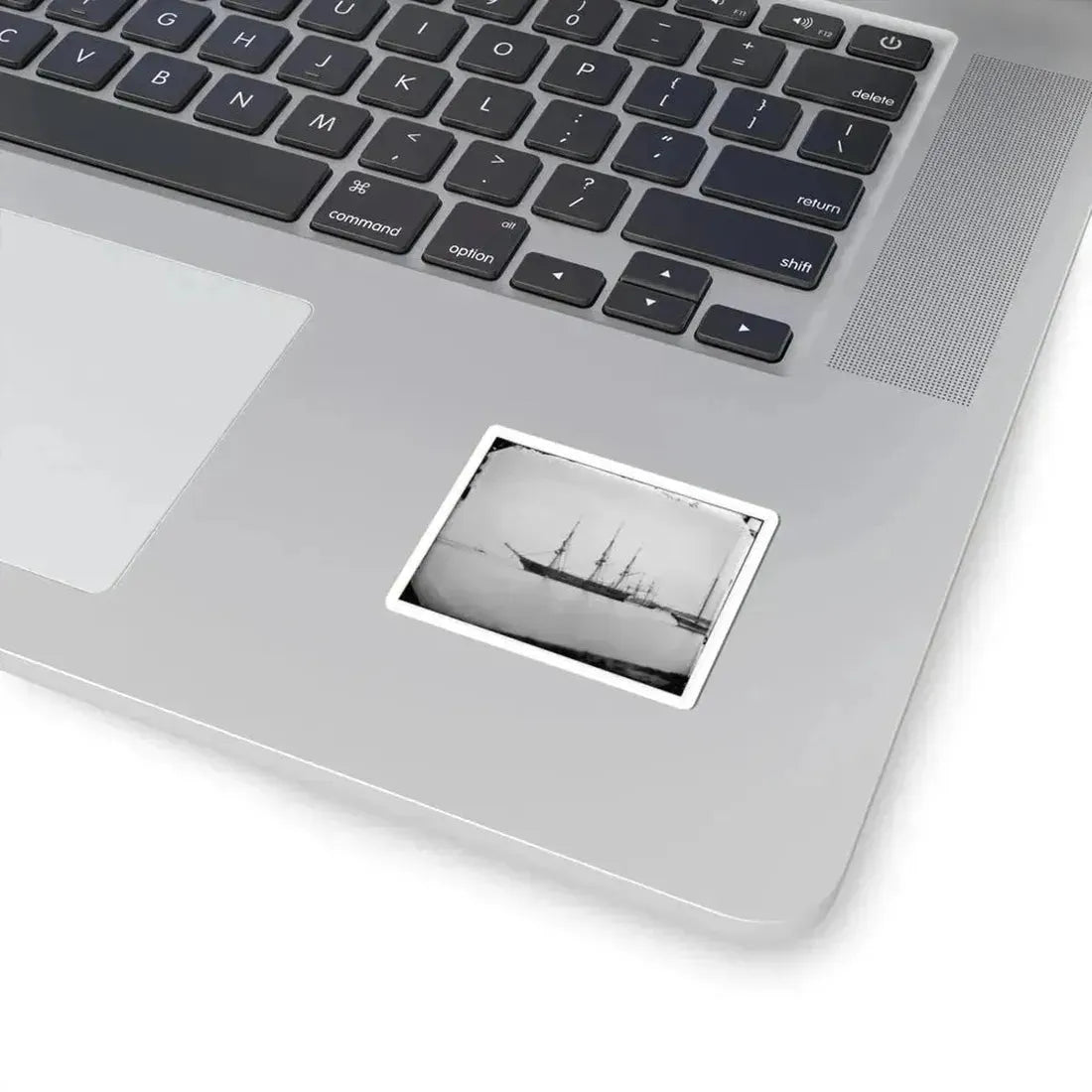 Hampton Roads, Va.  School Ship U.S.S. Sabine (U.S. Civil War) STICKER Vinyl Kiss-Cut Decal - The Sticker Space