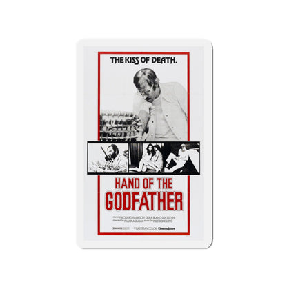 HAND OF THE GODFATHER 1972 Movie Poster - Die-Cut Magnet-3" x 3"-The Sticker Space