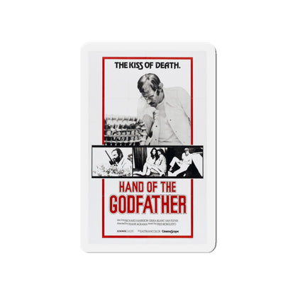 HAND OF THE GODFATHER 1972 Movie Poster - Die-Cut Magnet-5" x 5"-The Sticker Space