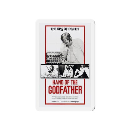 HAND OF THE GODFATHER 1972 Movie Poster - Die-Cut Magnet-6 × 6"-The Sticker Space