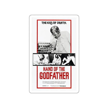 HAND OF THE GODFATHER 1972 Movie Poster STICKER Vinyl Die-Cut Decal - The Sticker Space