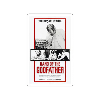 HAND OF THE GODFATHER 1972 Movie Poster STICKER Vinyl Die-Cut Decal - The Sticker Space
