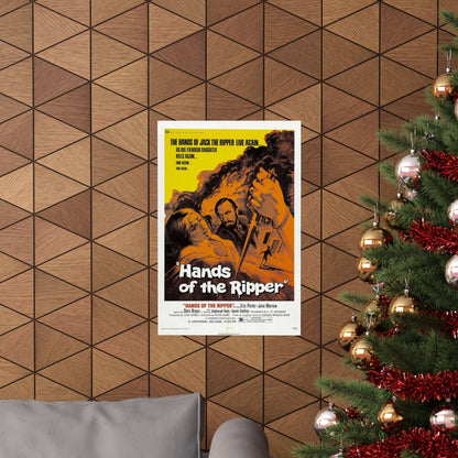 HANDS OF THE RIPPER 1971 - Paper Movie Poster-The Sticker Space