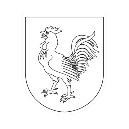 Hanebo vapen (Sweden) (Coat of Arms) STICKER Vinyl Kiss-Cut Decal - The Sticker Space