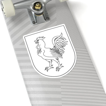 Hanebo vapen (Sweden) (Coat of Arms) STICKER Vinyl Kiss-Cut Decal - The Sticker Space