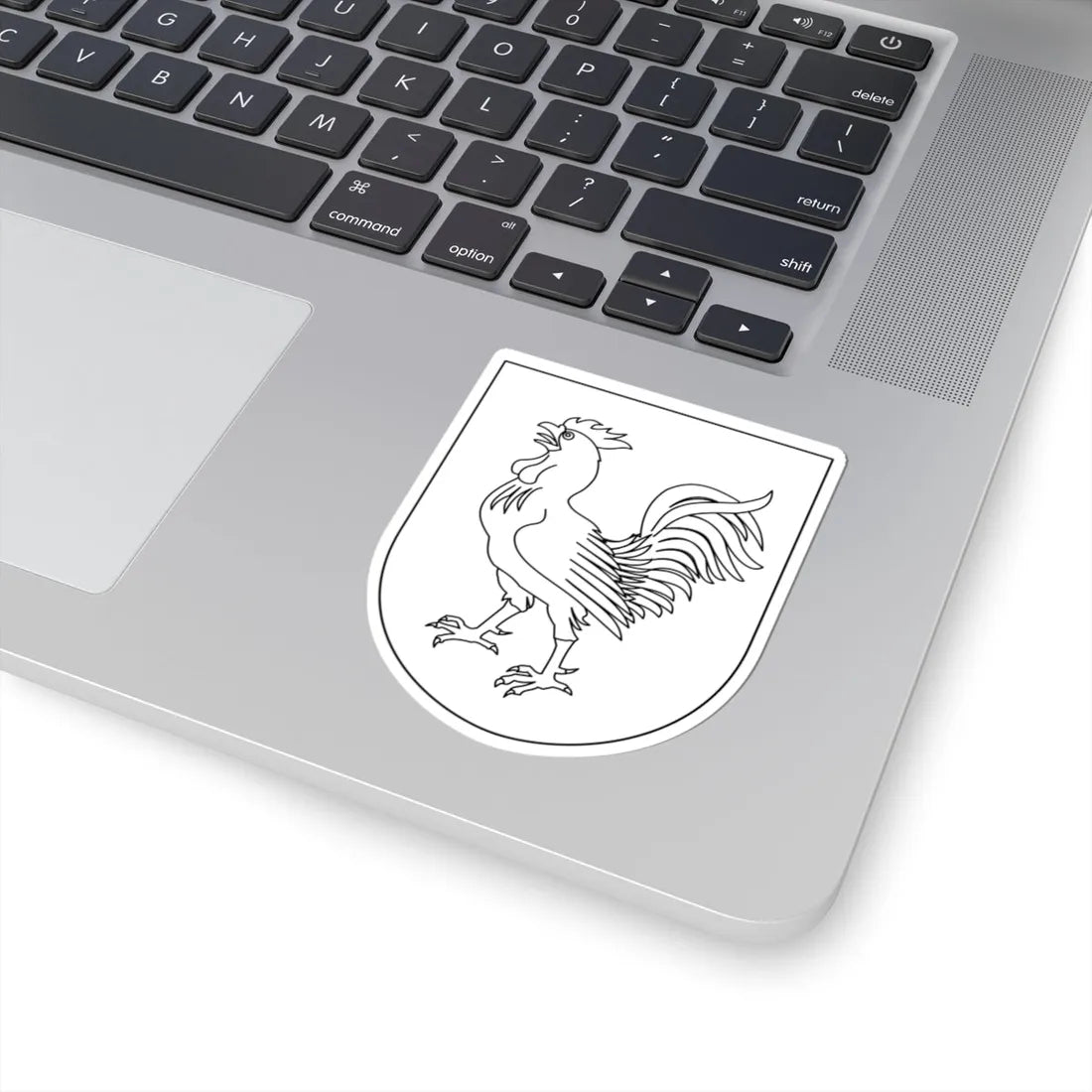 Hanebo vapen (Sweden) (Coat of Arms) STICKER Vinyl Kiss-Cut Decal - The Sticker Space