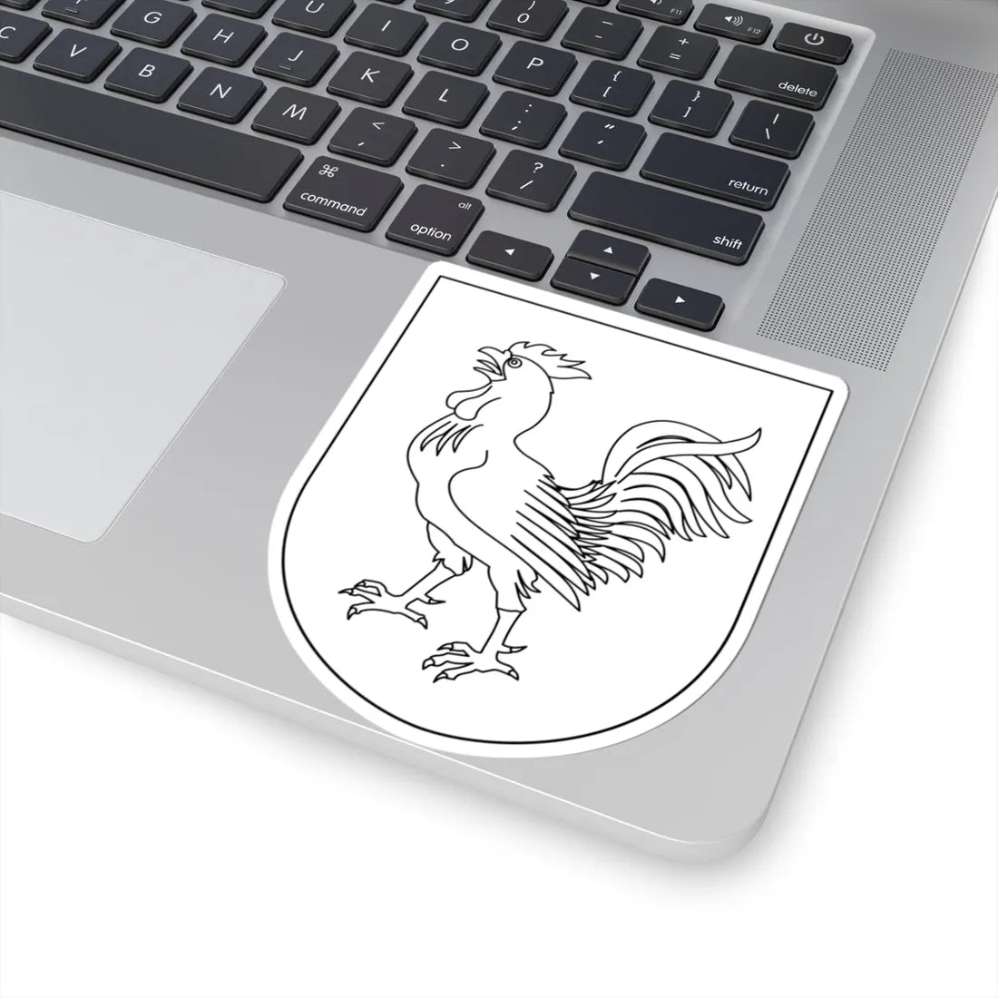 Hanebo vapen (Sweden) (Coat of Arms) STICKER Vinyl Kiss-Cut Decal - The Sticker Space