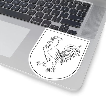 Hanebo vapen (Sweden) (Coat of Arms) STICKER Vinyl Kiss-Cut Decal - The Sticker Space
