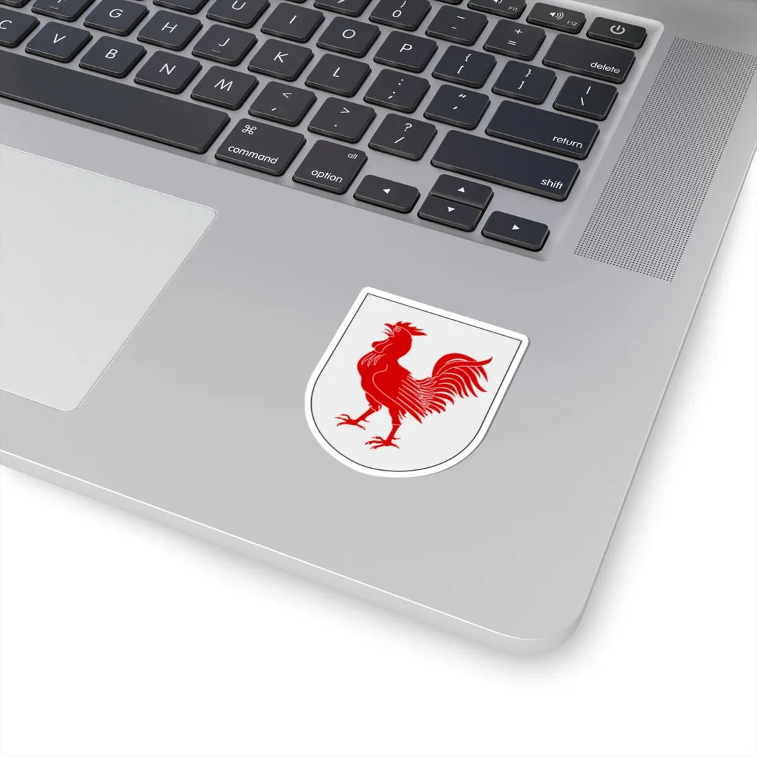 Hanekind vapen (Sweden) (Coat of Arms) STICKER Vinyl Kiss-Cut Decal - The Sticker Space