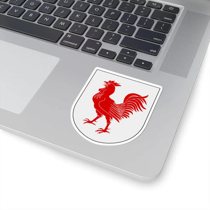 Hanekind vapen (Sweden) (Coat of Arms) STICKER Vinyl Kiss-Cut Decal - The Sticker Space