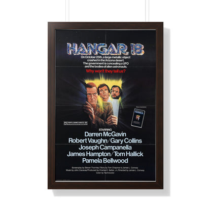 HANGAR 18 1980 - Framed Movie Poster-20" x 30"-The Sticker Space