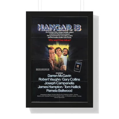 HANGAR 18 1980 - Framed Movie Poster - The Sticker Space