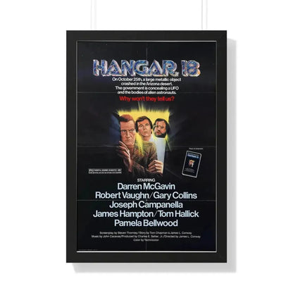 HANGAR 18 1980 - Framed Movie Poster - The Sticker Space