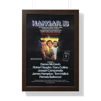 HANGAR 18 1980 - Framed Movie Poster - The Sticker Space
