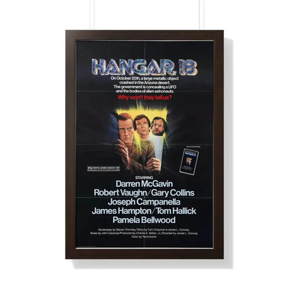 HANGAR 18 1980 - Framed Movie Poster - The Sticker Space