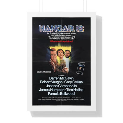 HANGAR 18 1980 - Framed Movie Poster - The Sticker Space