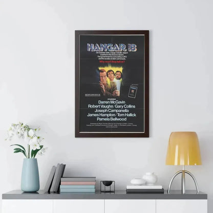 HANGAR 18 1980 - Framed Movie Poster - The Sticker Space