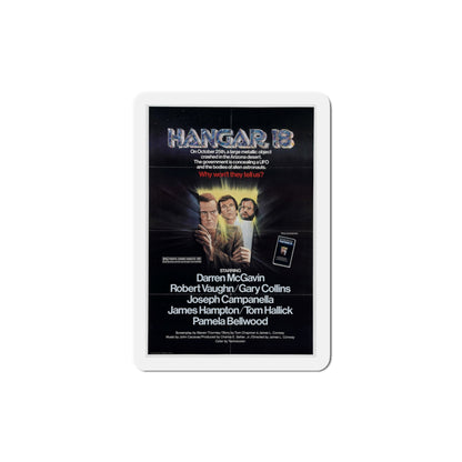 Hangar 18 1980 Movie Poster Die-Cut Magnet-4" x 4"-The Sticker Space