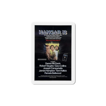 Hangar 18 1980 Movie Poster Refrigerator Magnet - The Sticker Space