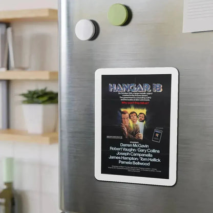 HANGAR 18 1980 Movie Poster - Refrigerator Magnet - The Sticker Space