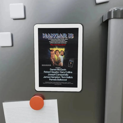 HANGAR 18 1980 Movie Poster - Refrigerator Magnet - The Sticker Space