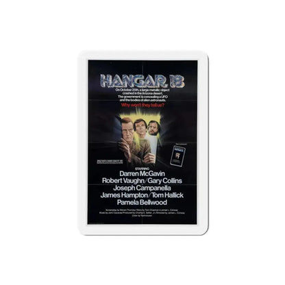 Hangar 18 1980 Movie Poster Refrigerator Magnet - The Sticker Space