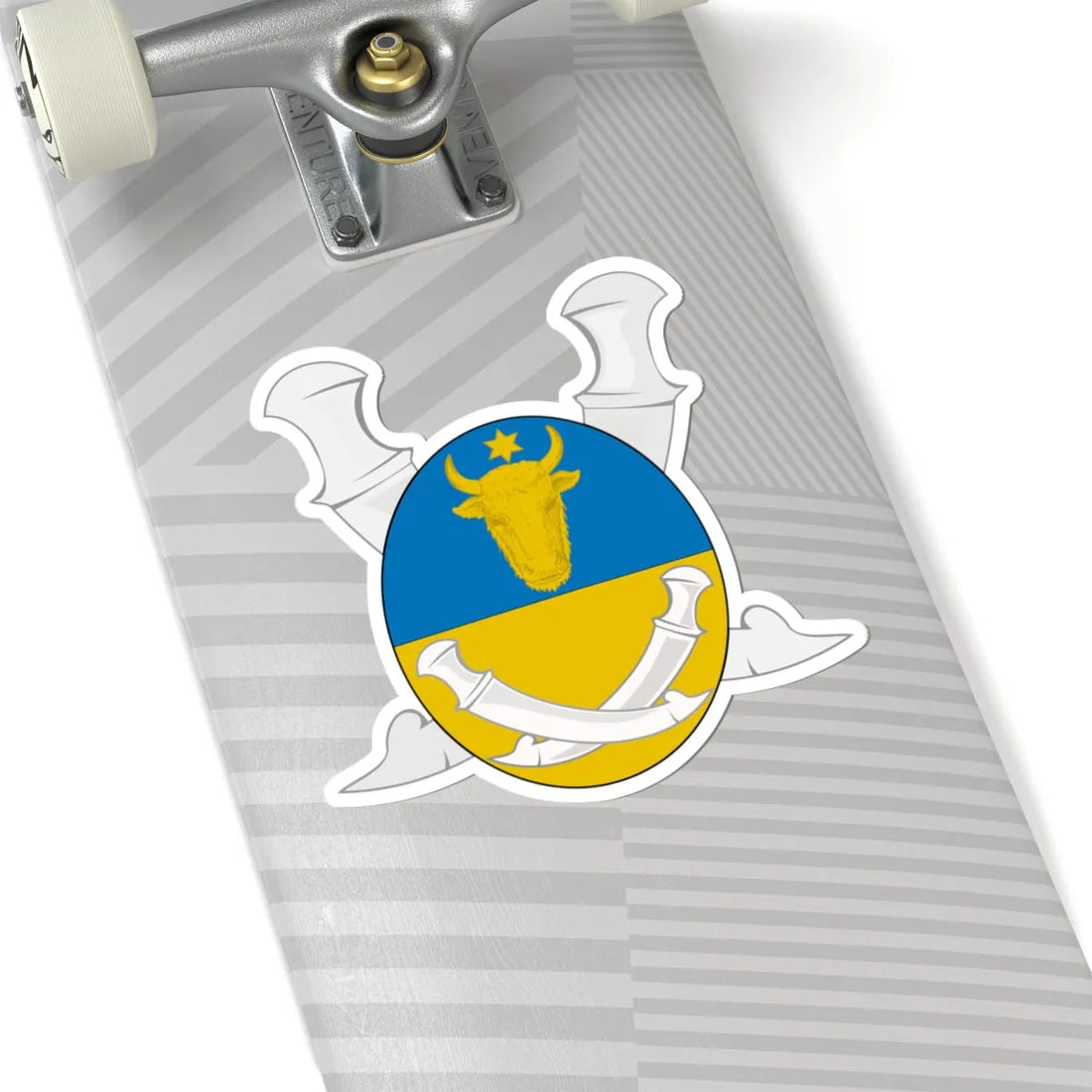 Hangerli arms (Algeria) (Coat of Arms) STICKER Vinyl Kiss-Cut Decal - The Sticker Space