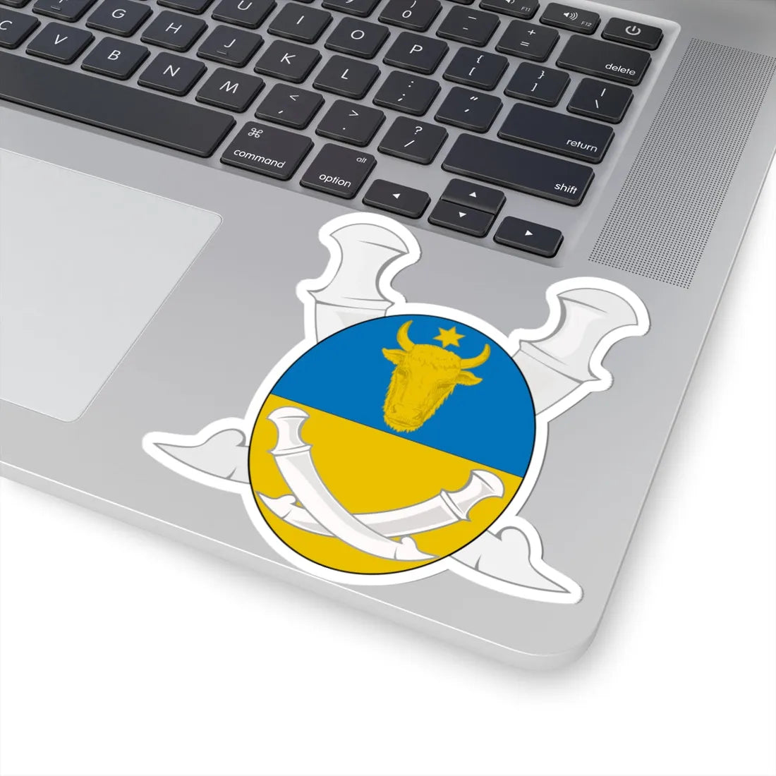 Hangerli arms (Algeria) (Coat of Arms) STICKER Vinyl Kiss-Cut Decal - The Sticker Space