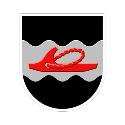 Hankasalmi.vaakuna (Finland) (Coat of Arms) STICKER Vinyl Kiss-Cut Decal 4 Inch White - The Sticker Space