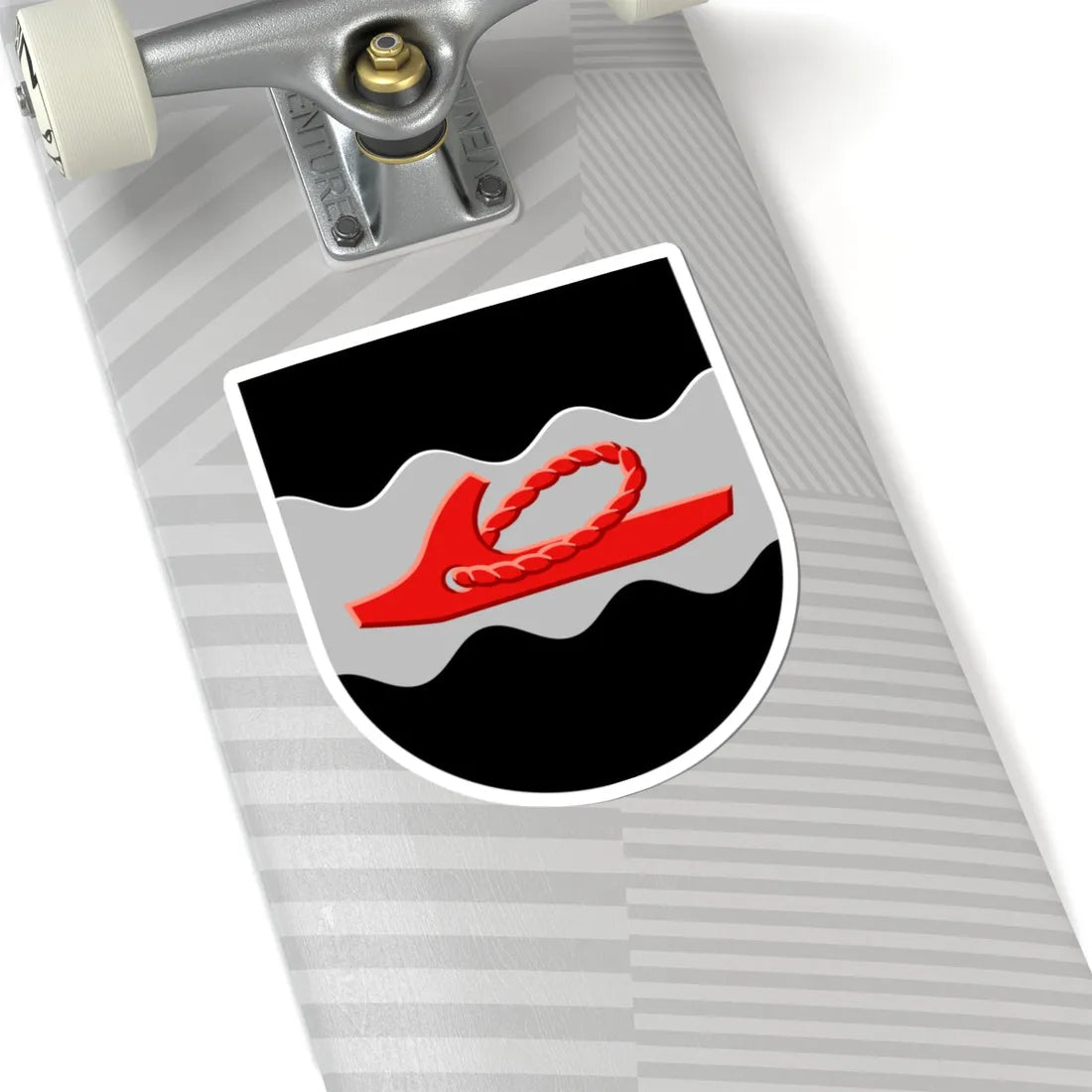 Hankasalmi.vaakuna (Finland) (Coat of Arms) STICKER Vinyl Kiss-Cut Decal - The Sticker Space