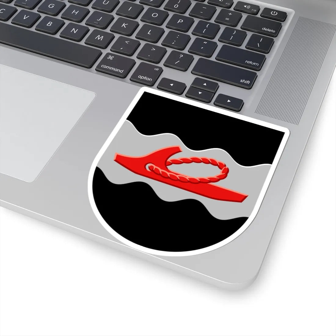 Hankasalmi.vaakuna (Finland) (Coat of Arms) STICKER Vinyl Kiss-Cut Decal - The Sticker Space