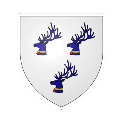 Hannay of Kirkdale arms (Scotland) (Coat of Arms) STICKER Vinyl Kiss-Cut Decal 2 Inch White - The Sticker Space