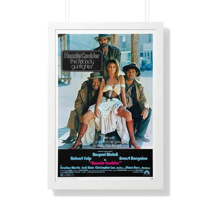 HANNIE CAULDER 1971 - Framed Movie Poster 20" x 30" White - The Sticker Space