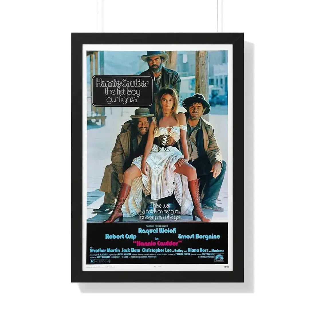 HANNIE CAULDER 1971 - Framed Movie Poster - The Sticker Space