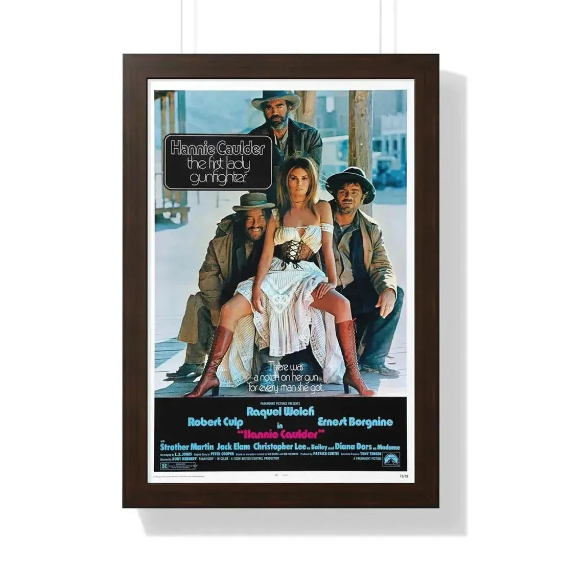 HANNIE CAULDER 1971 - Framed Movie Poster - The Sticker Space