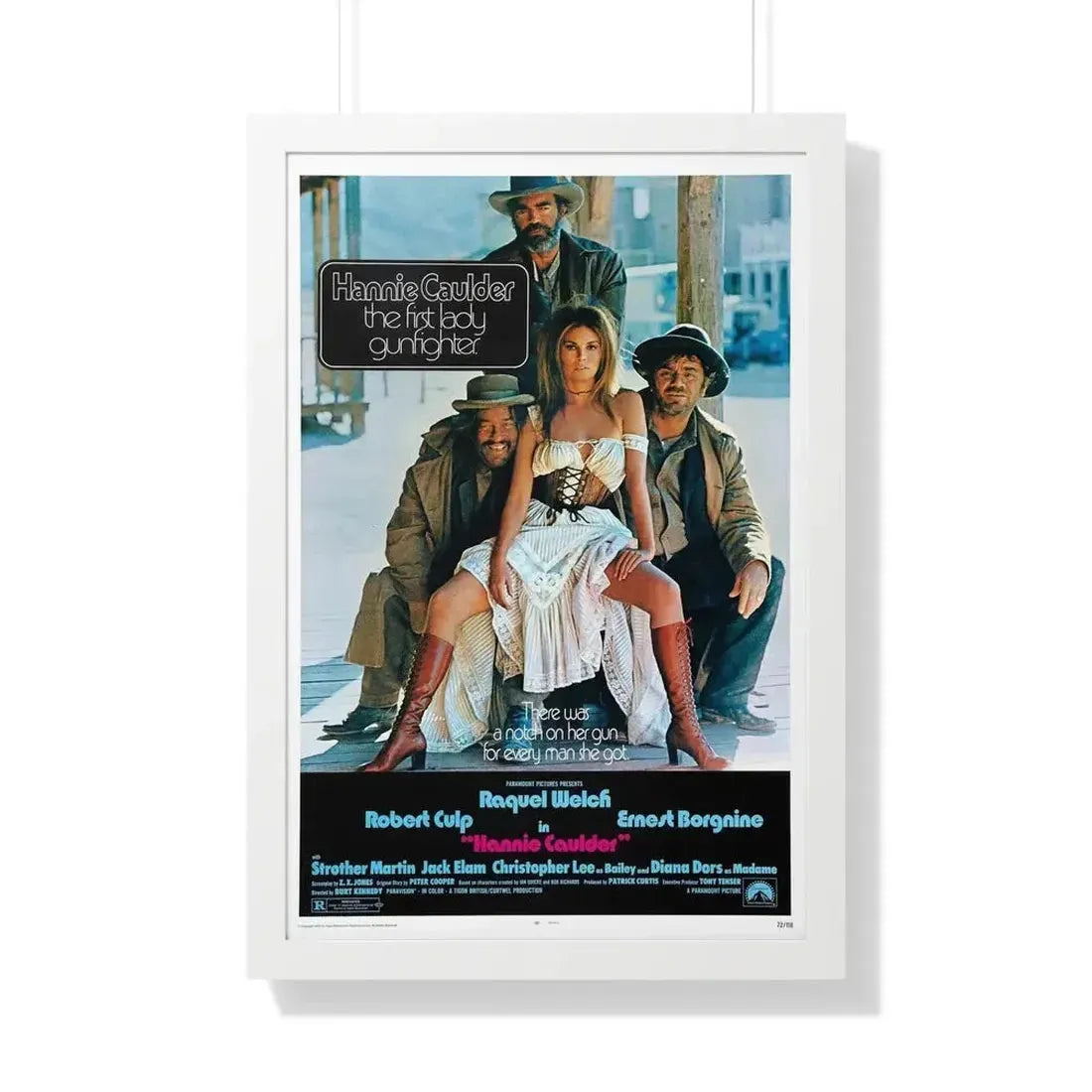 HANNIE CAULDER 1971 - Framed Movie Poster - The Sticker Space