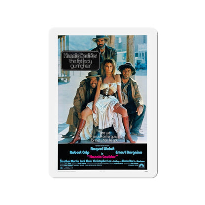 HANNIE CAULDER 1971 Movie Poster - Die-Cut Magnet-2" x 2"-The Sticker Space