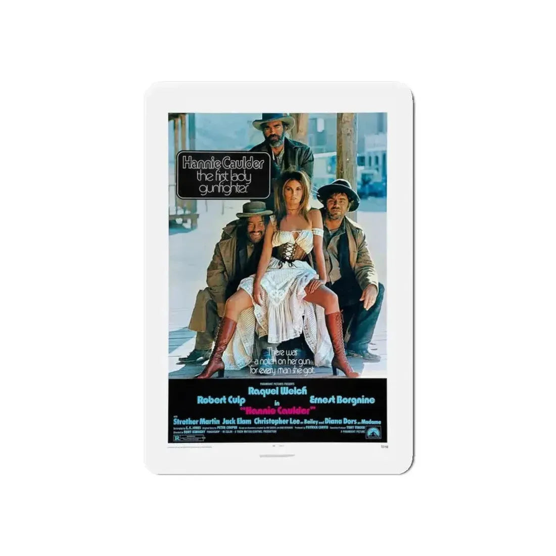 HANNIE CAULDER 1971 Movie Poster - Refrigerator Magnet - The Sticker Space