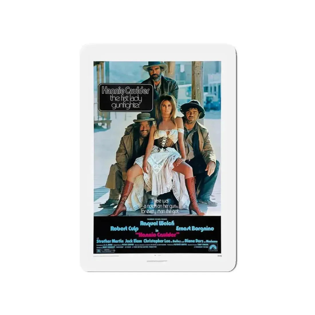 HANNIE CAULDER 1971 Movie Poster - Refrigerator Magnet - The Sticker Space