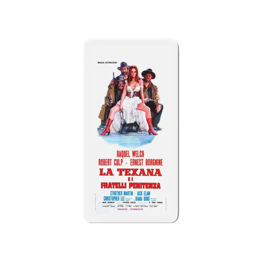 HANNIE CAULDER (ITALIAN) 1971 Movie Poster - Refrigerator Magnet 6 Inch - The Sticker Space