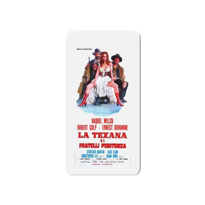 HANNIE CAULDER (ITALIAN) 1971 Movie Poster - Refrigerator Magnet - The Sticker Space