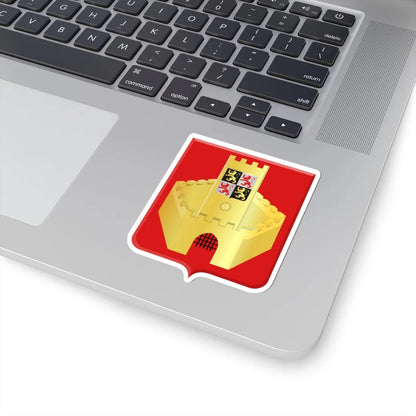 Hannut wapen (Belgium) (Coat of Arms) STICKER Vinyl Kiss-Cut Decal - The Sticker Space