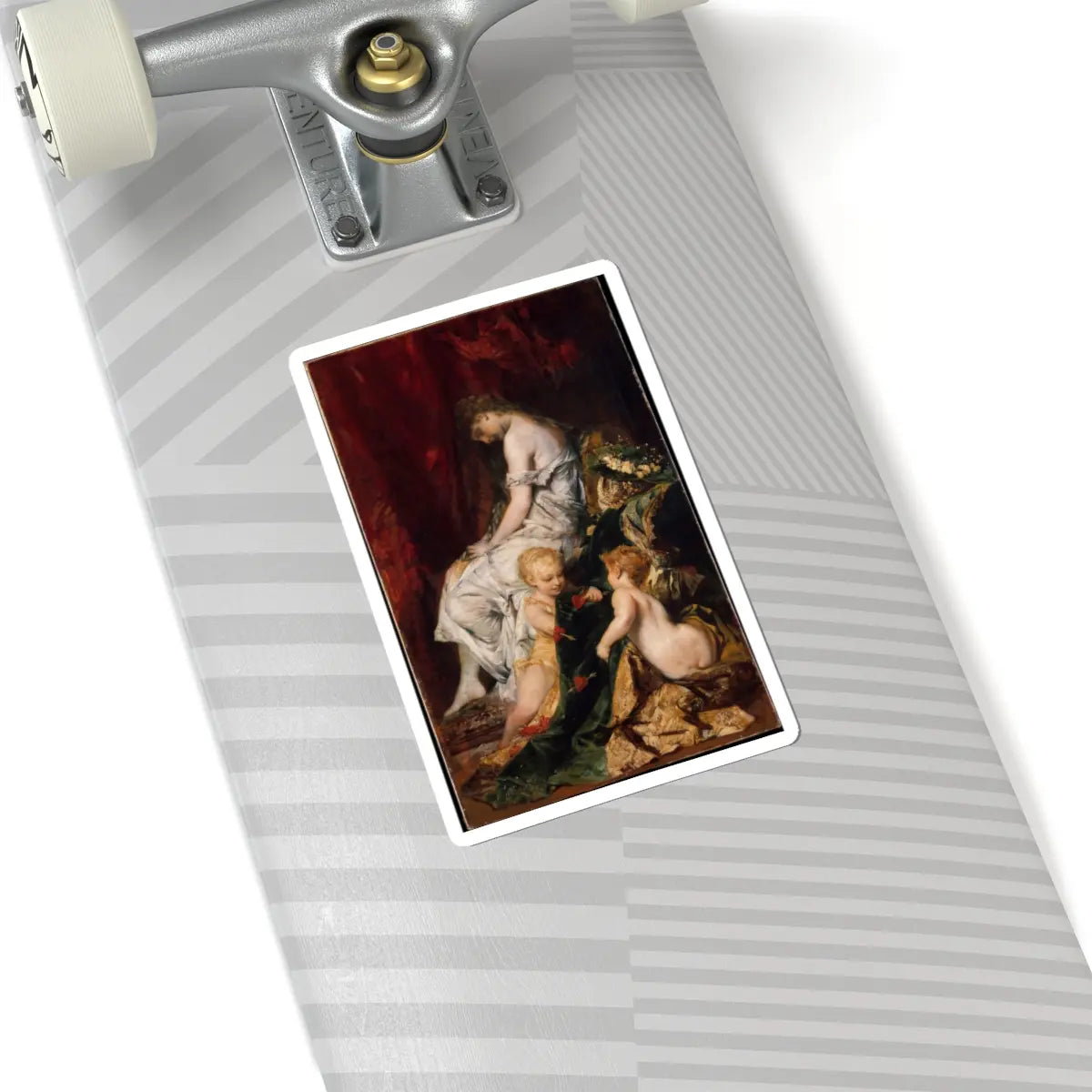 SKU:TSS-STICK-HNSMKR-6X6-1N1FF Sizes:6" × 6" Types:White